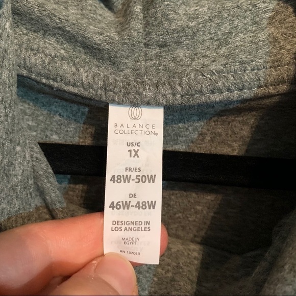 New Balance Collection Cowl Neck Green top 1X - Picture 5 of 7